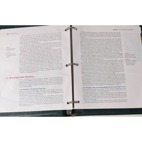 Principles Of Macroeconomics Eighth Edition 2018 Ring Binder N. Gregory Mankiw - Picture 13 of 16